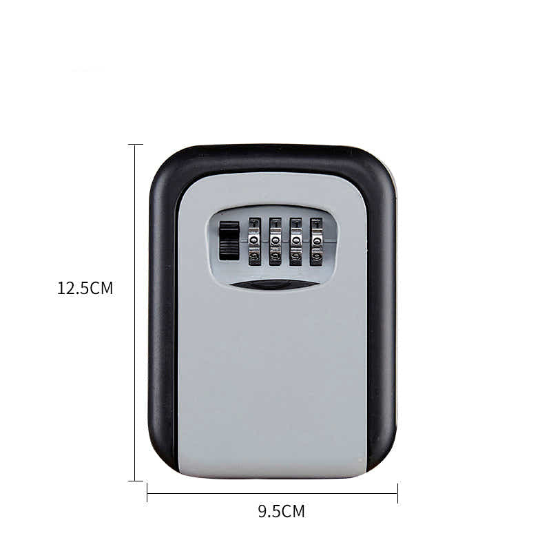 DS BS Key Storage Lock Box 4 Digit Wall Mounted