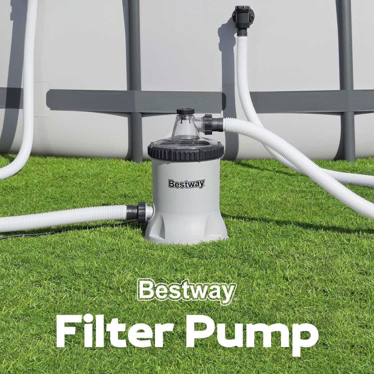 DS BD Bestway Pool Filter Pump System Above Ground SwimmingPools Cleaner 5678L/H