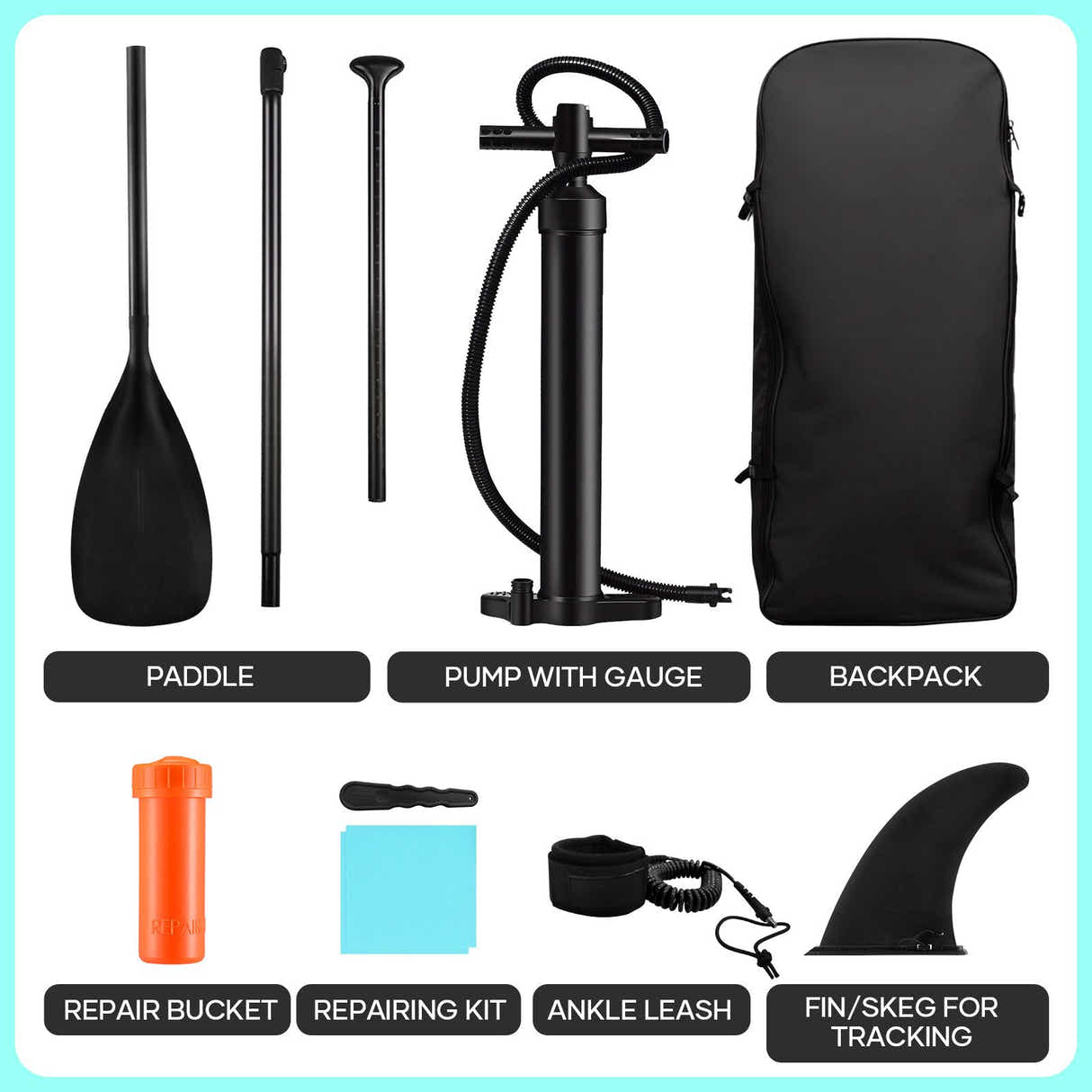 DS BD Stand Up Paddle Board Inflatable SUP Surfboard Paddleboarding KayakSurfing