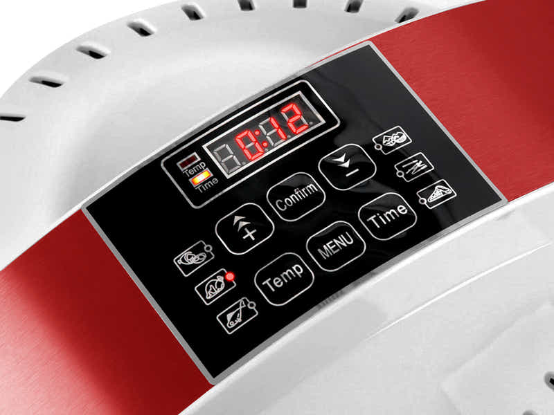 Novello Air Fryer 13L - White & Red