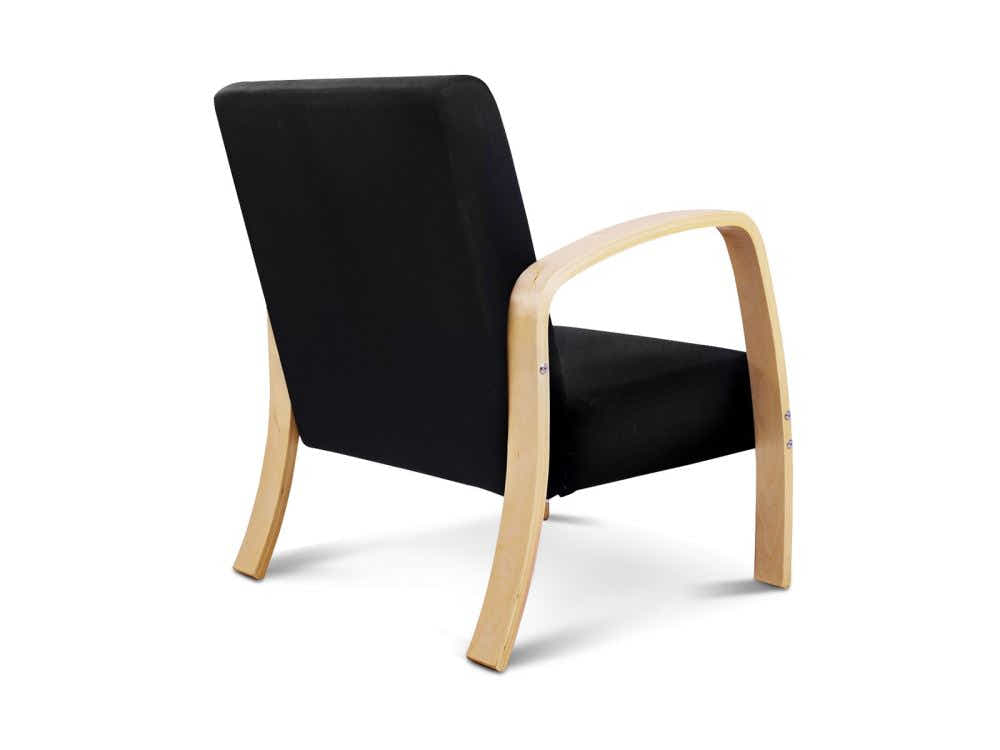 Bentwood Sofa Black