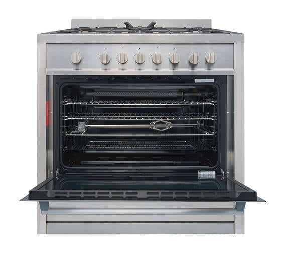 T Parmco FREESTANDING STOVE 900MM STAINLESS FULL GAS