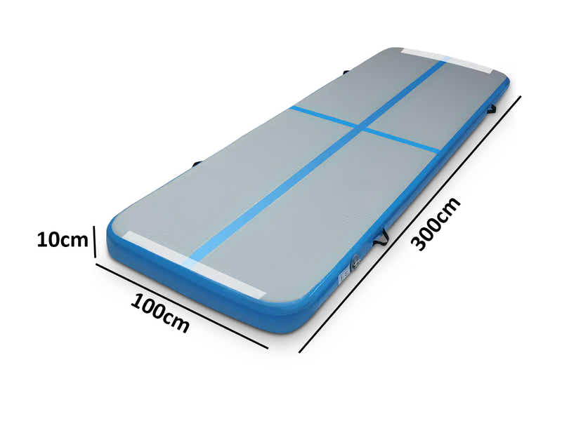 Air Track Blue & Grey – 300cm x 100cm x 10cm