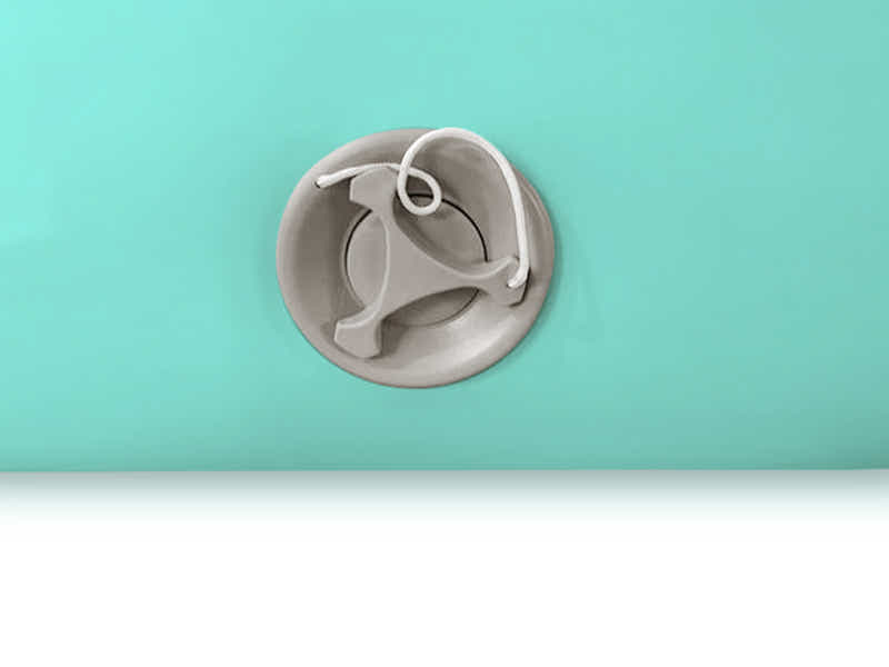 Air Track Green & Grey – 300cm x 100cm x 20cm