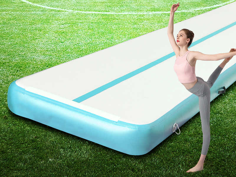 Air Track Green & Grey – 500cm x 100cm x 10cm