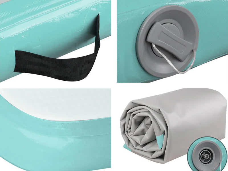 Air Track Green & Grey – 500cm x 100cm x 10cm