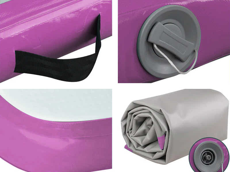 Air Track Pink & Grey – 500cm x 100cm x 10cm