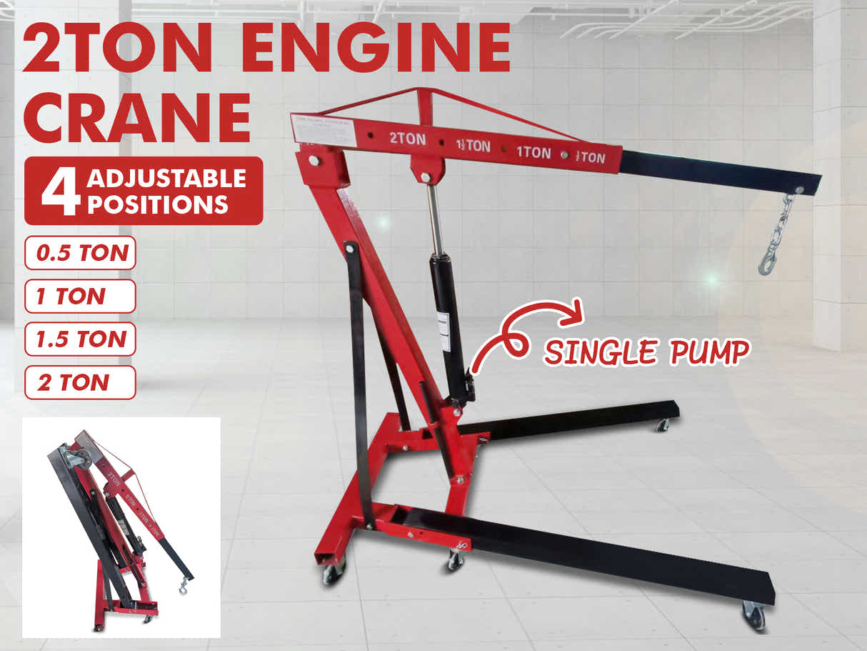 2 Ton Folding Engine Crane
