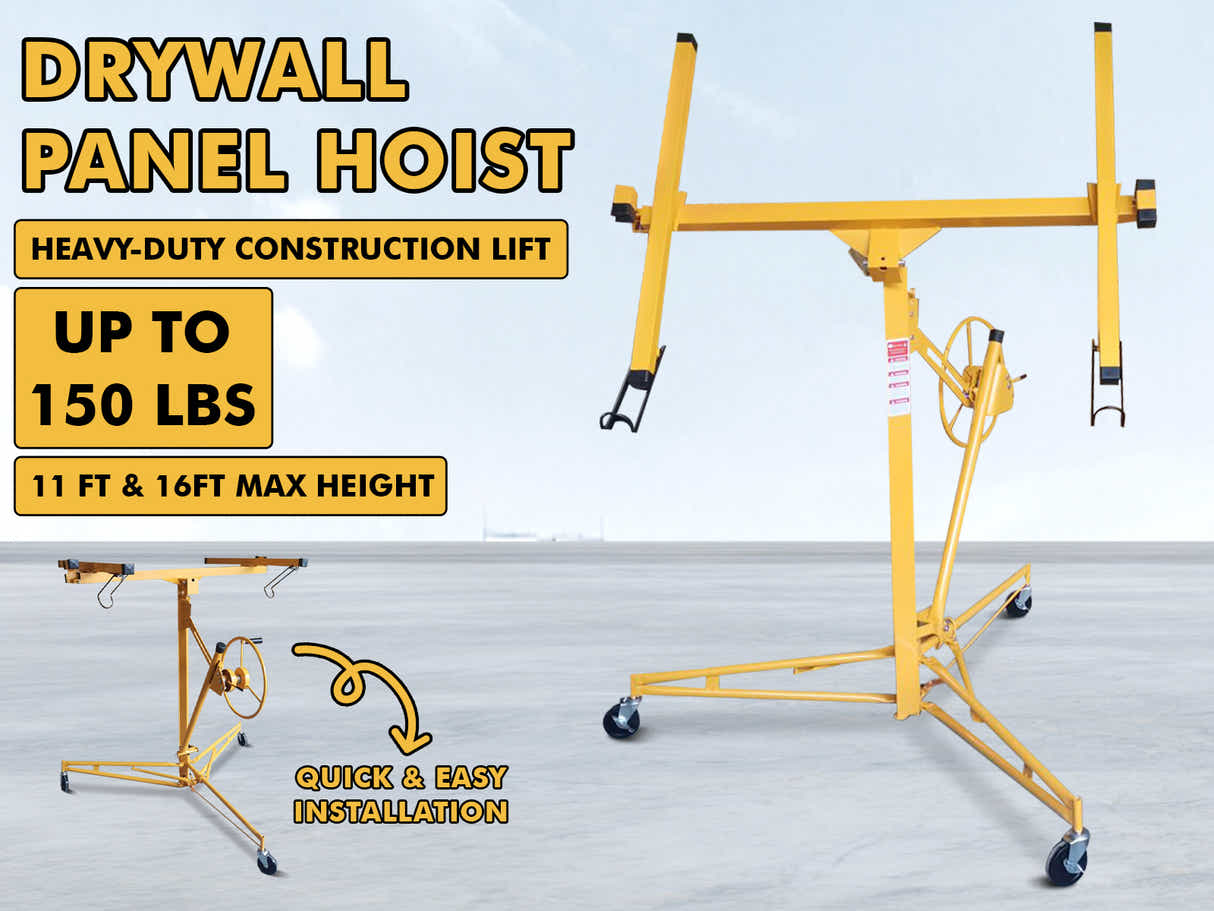 Drywall Lifter - 11 Ft