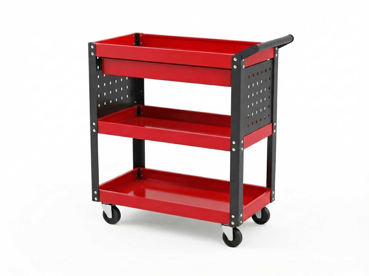 DS 3-Tier Tool Trolley Cart