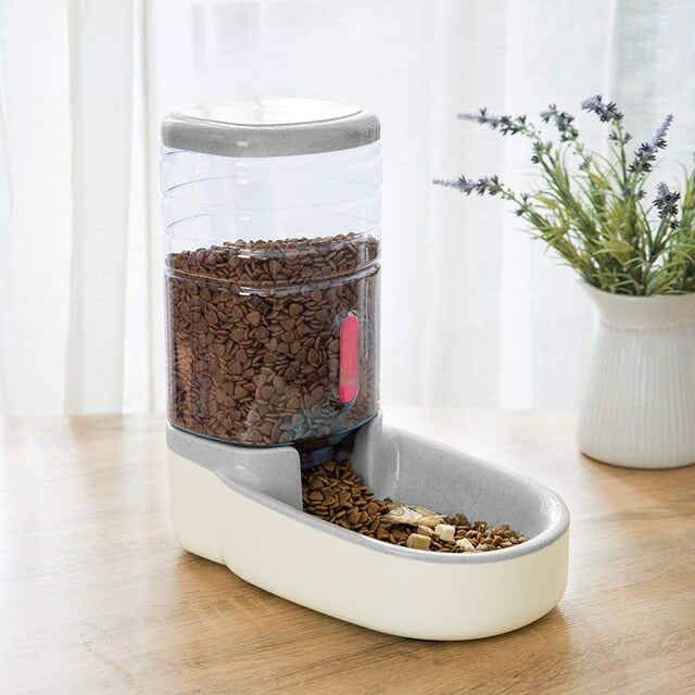 DS BS 3.8L Pet Automatic Feeding Bowls Pet Food Feeder