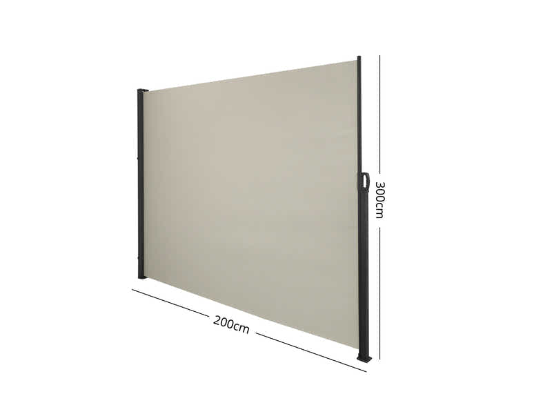 DS Side awning B 300x200cm Beige