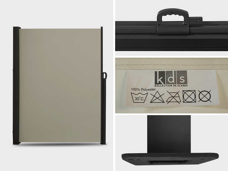 DS Side awning B 300x200cm Beige