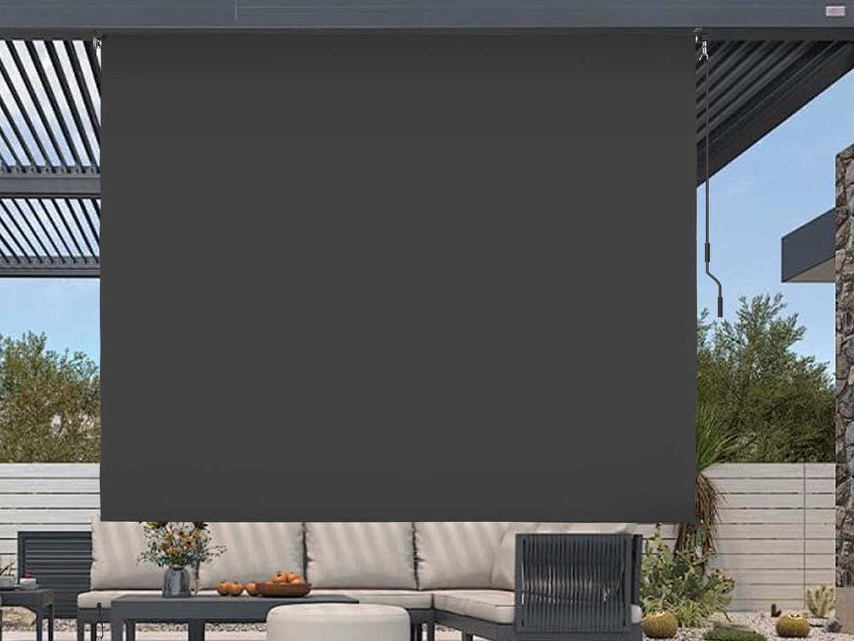 Roller Blind 240x250cm Grey