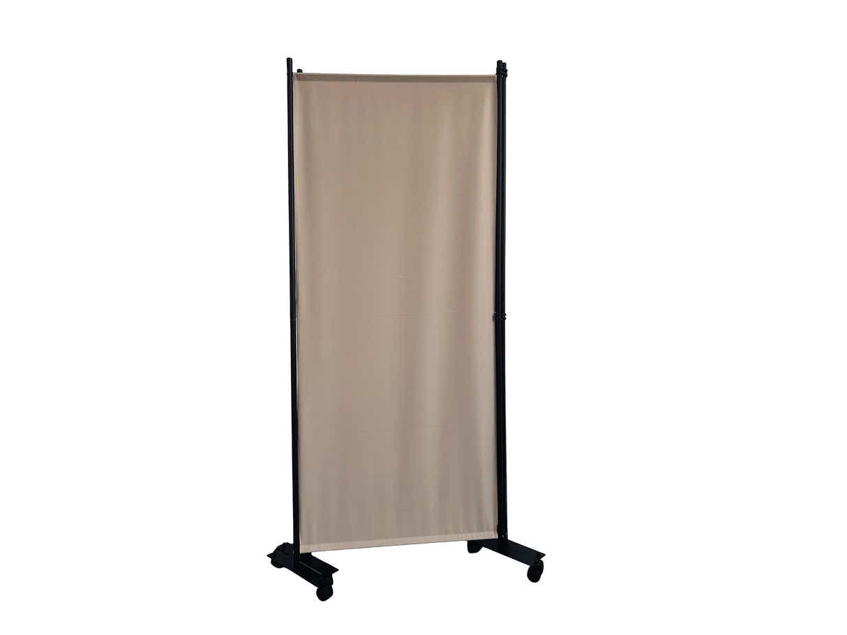 Fabric Room Divider 226X178cm SAND