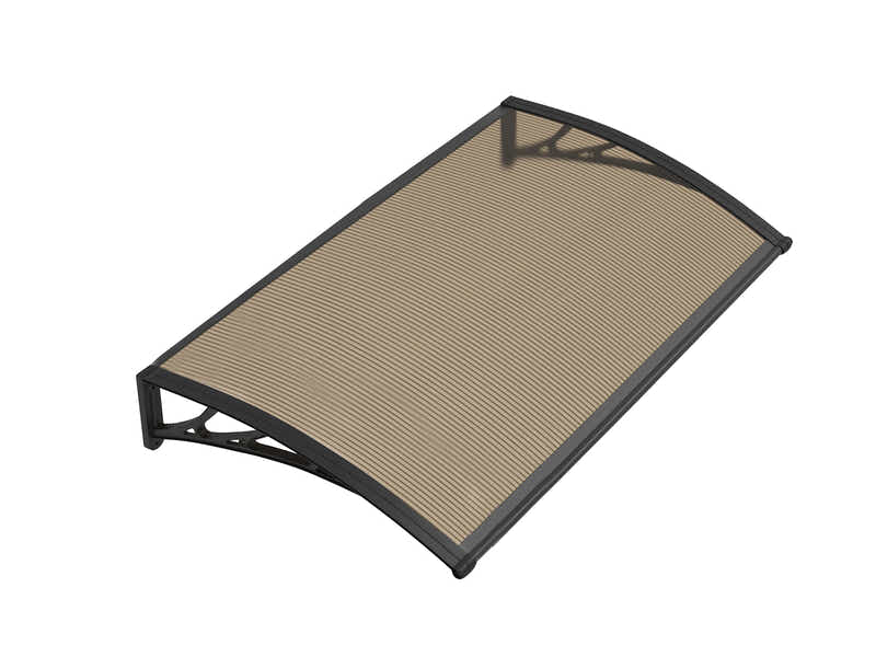 Brown Window Awning 100cm x 120cm