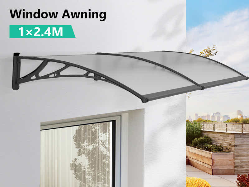 Clear Window Awning 100cm x 240cm