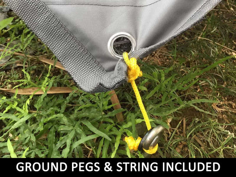 Retractable Car Awning 2.5m x 2m - Grey