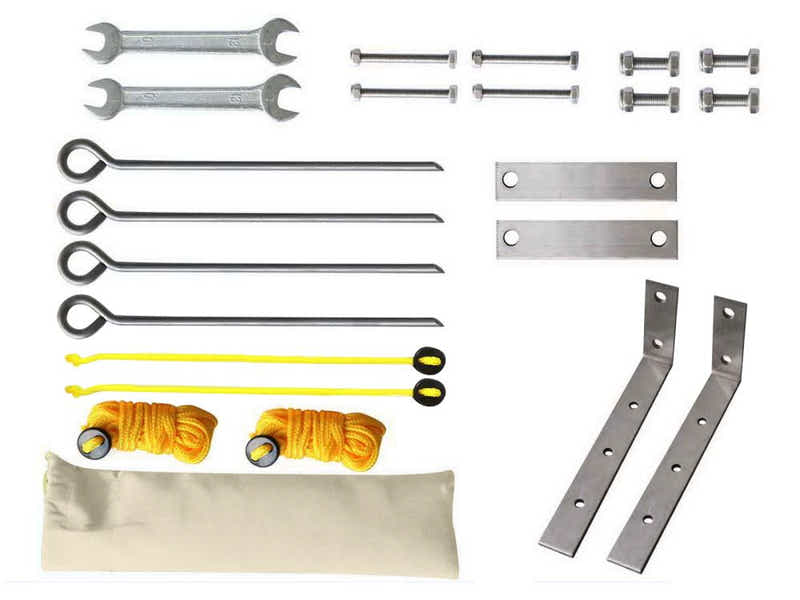 Retractable Car Awning 2.5m x 2m - Grey