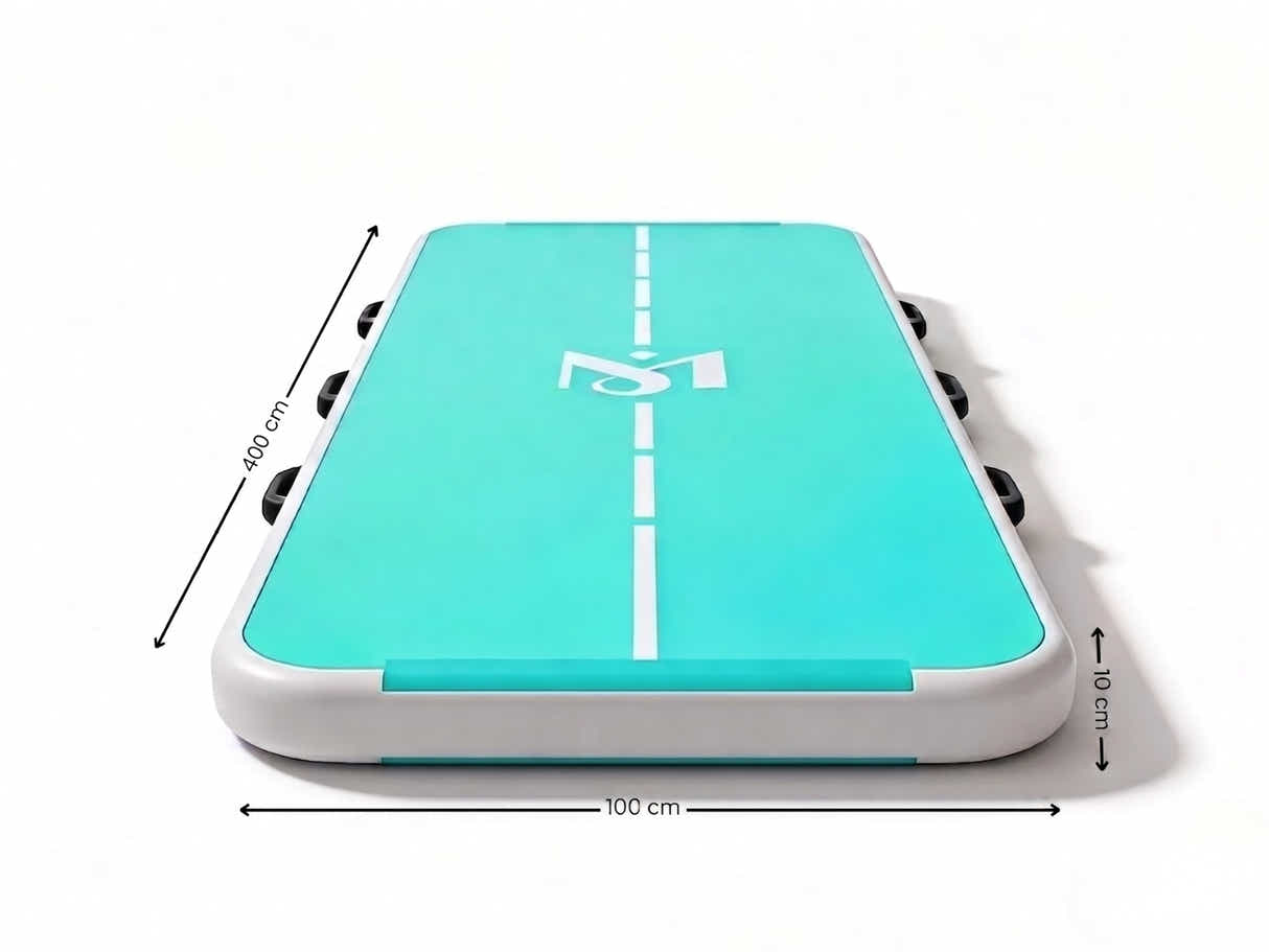 Air Track Green – 400cm x 100cm x 10cm