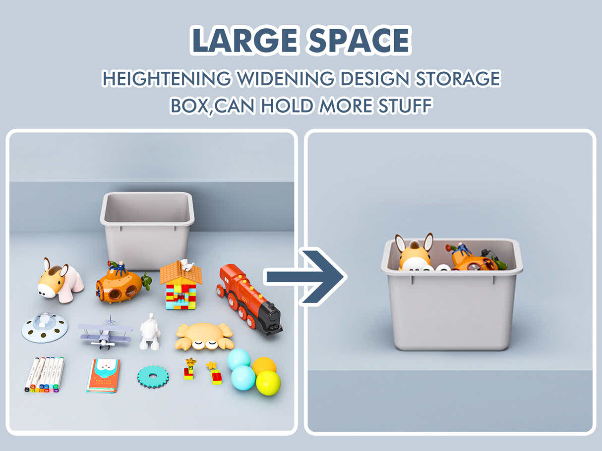 Car Shape Kids Toy Storage Shelf Set 2x2 White