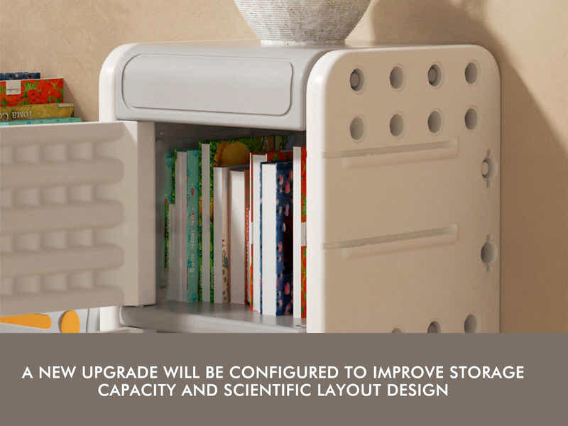 Storage Shelf With Drawing Board