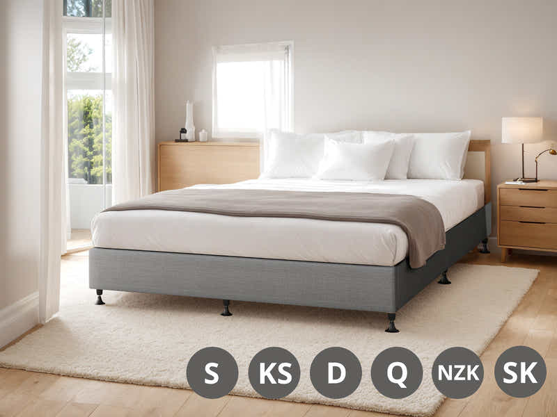 Enkel Bed Base & Xclusive Pocket Spring Mattress X20 Queen (Combo)
