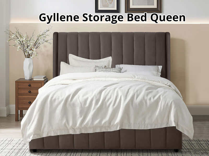 Gyllene Storage bed Queen