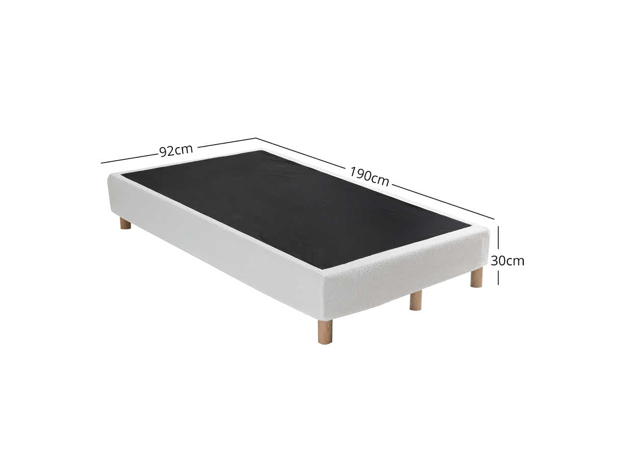 Xclusive Bed Base & Boucle22 Mattress - Single