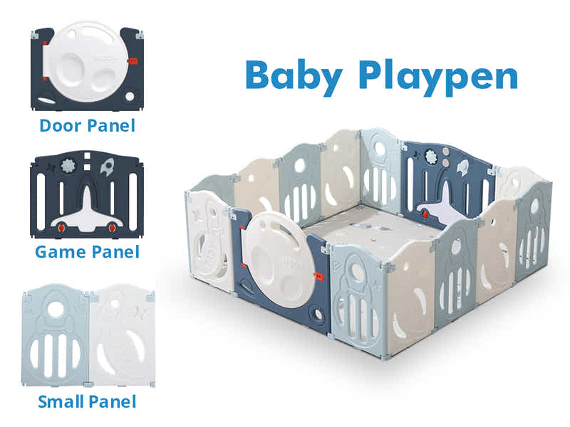 Baby playpen Space Theme