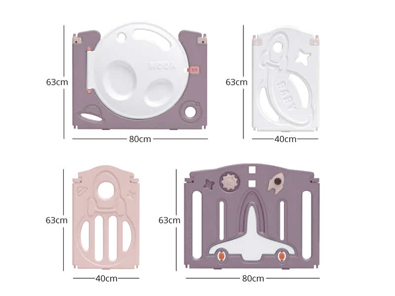 Baby playpen Space Theme