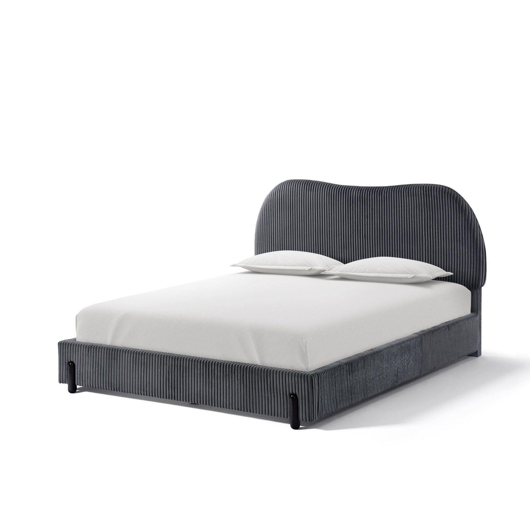 Arna Bed Frame Grey - Queen