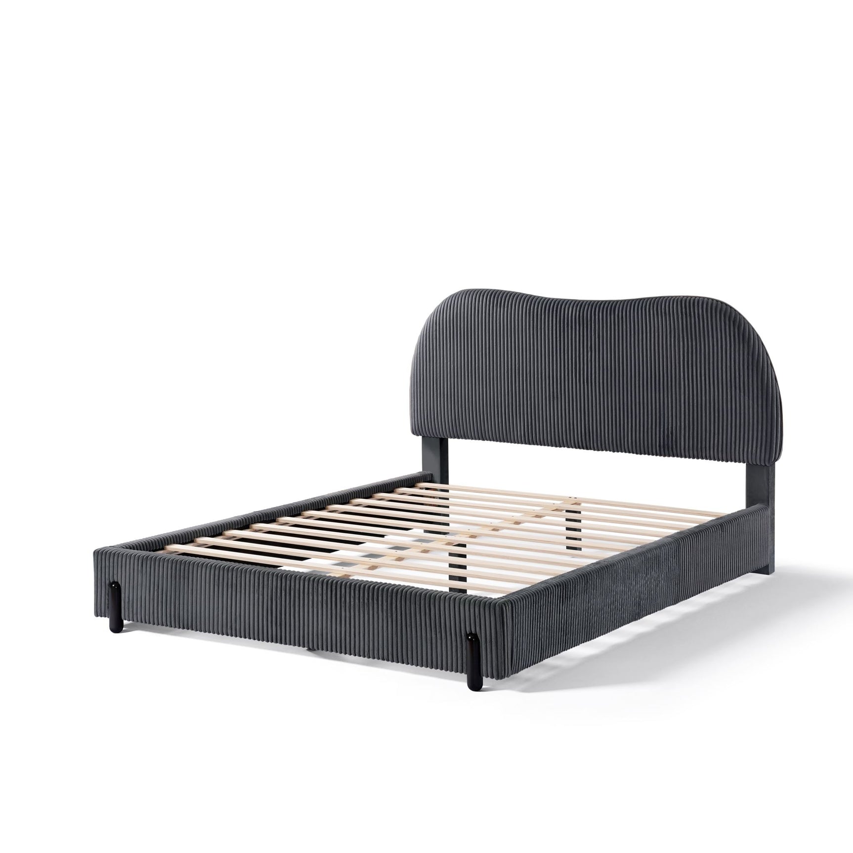 Arna Bed Frame Grey - Queen
