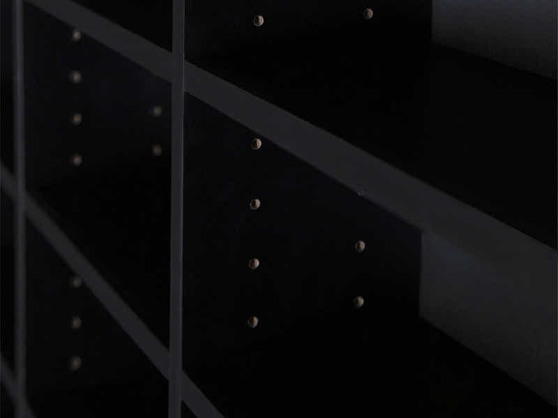 DS CD/DVD Display Shelf Black