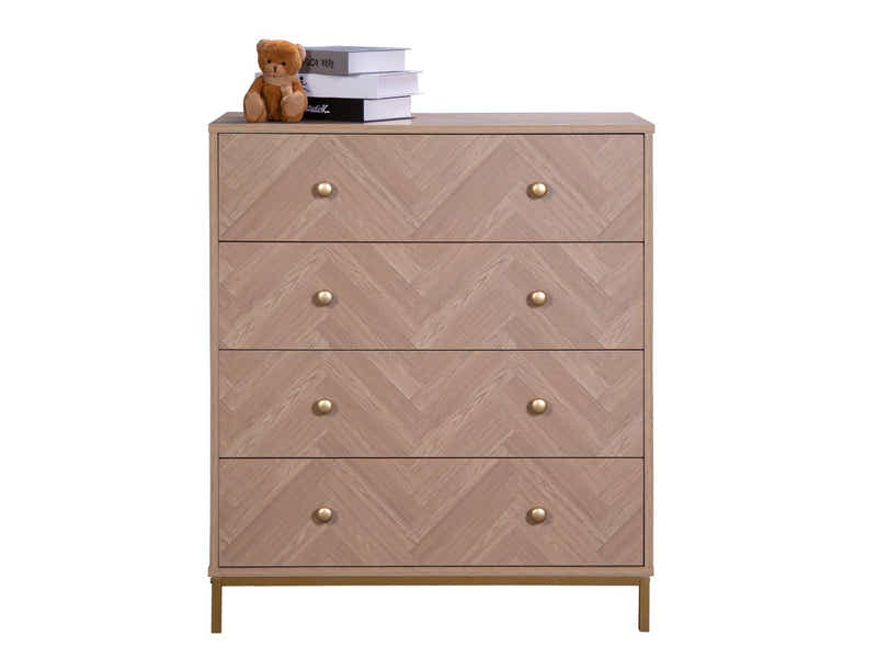 Fiskben 4-Drawer Tallboy