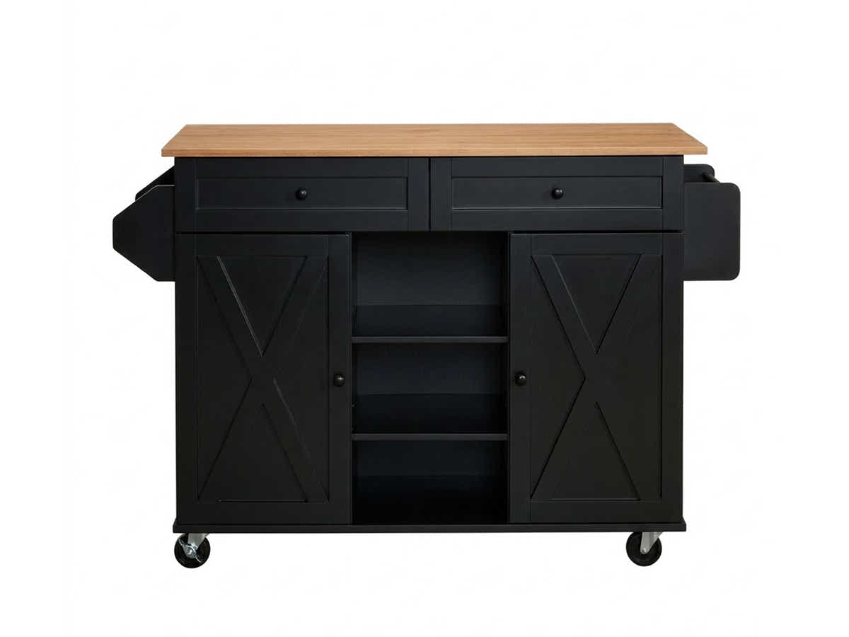 DS KOK Kitchen Trolley - Black