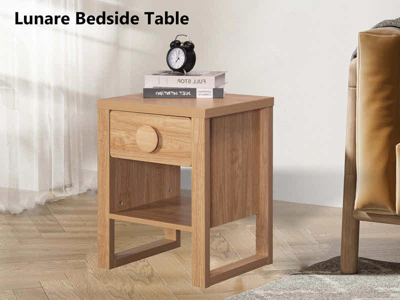 Lunare Bedside Table