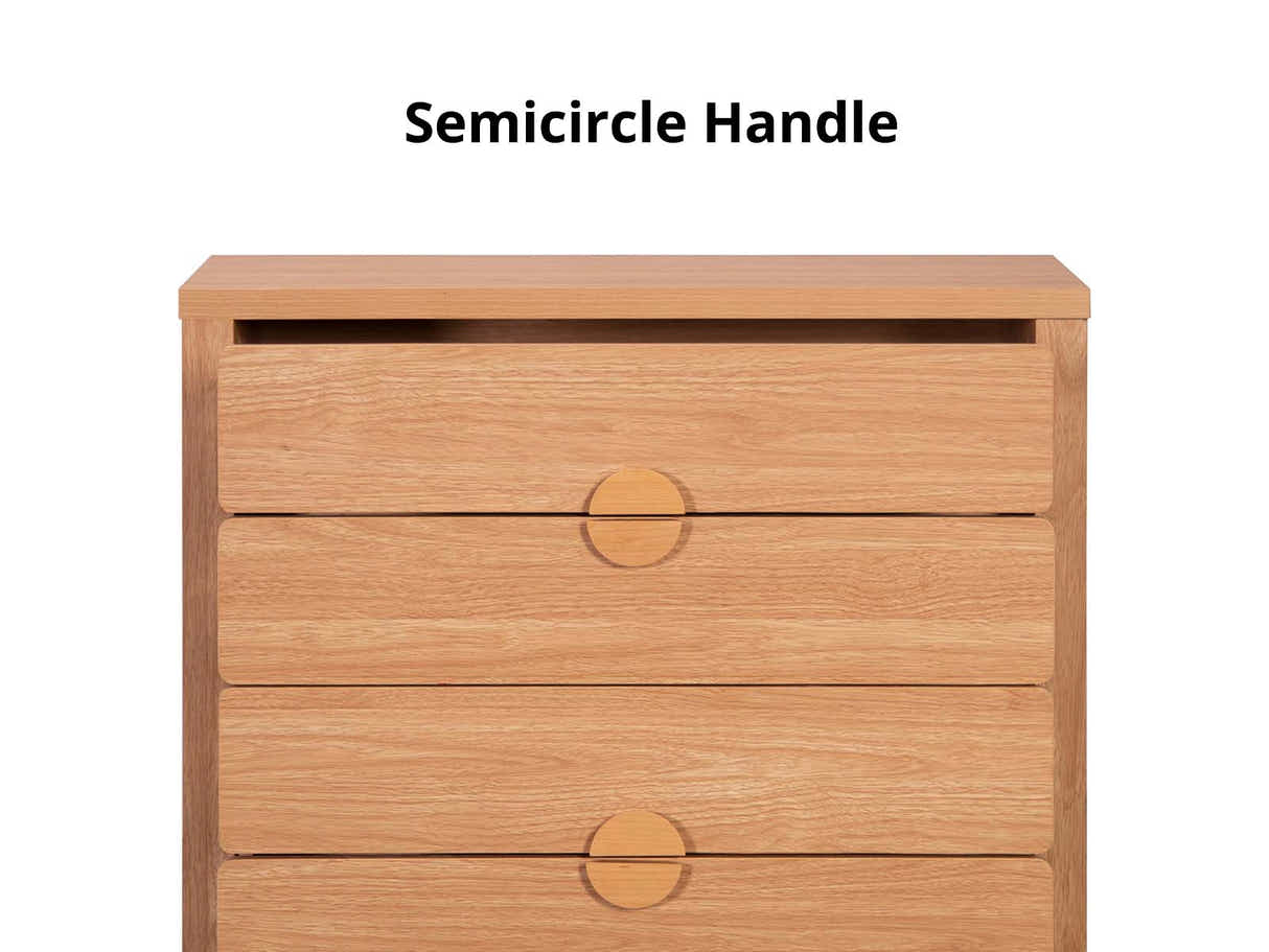 Lunare 4 Drawer Tallboy