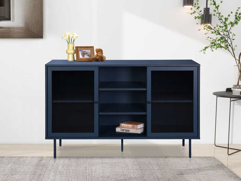 Marinbla Sideboard With Shelves - 120 cm