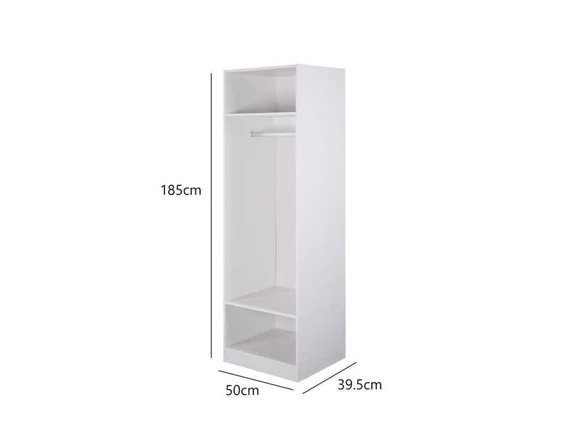 DS Mattone Open Wardrobe