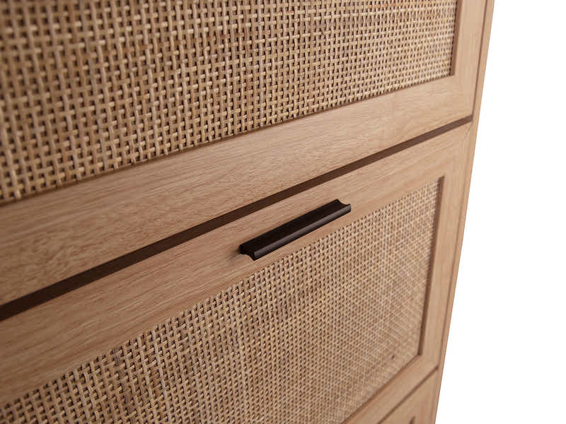 Naturlig 3-Layer Shoe Rack