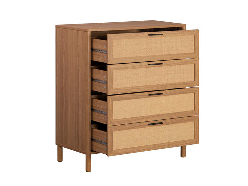 Naturlig Plus 4 Drawers Tallboy