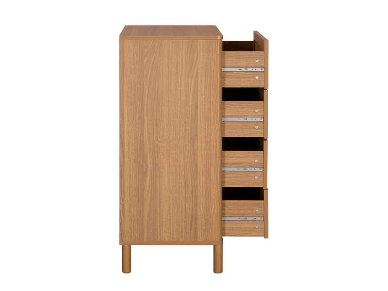 Naturlig Plus 4 Drawers Tallboy