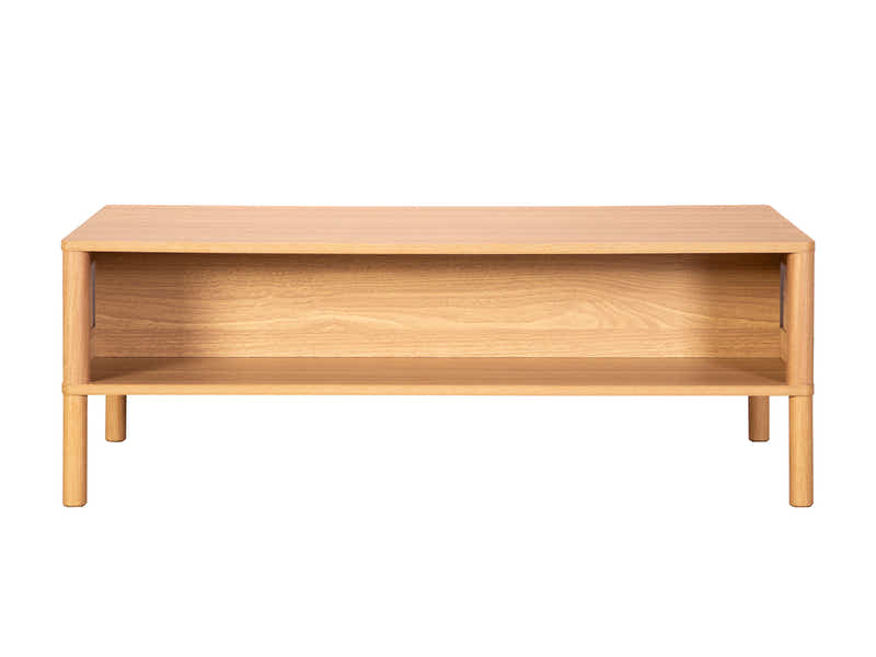 Naturlig Coffee Table with Shelf