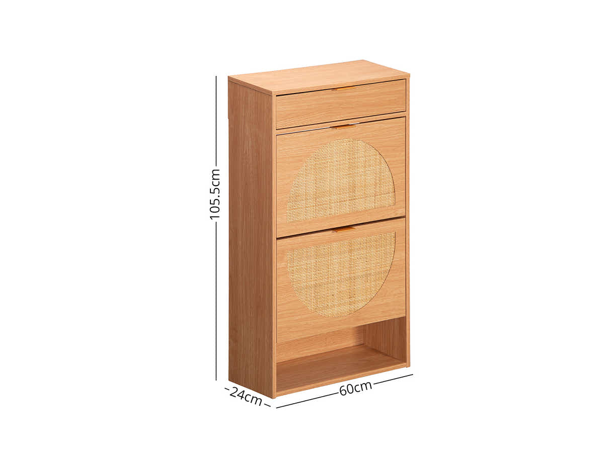 Naturlig Plus 4-Layer Shoe Rack