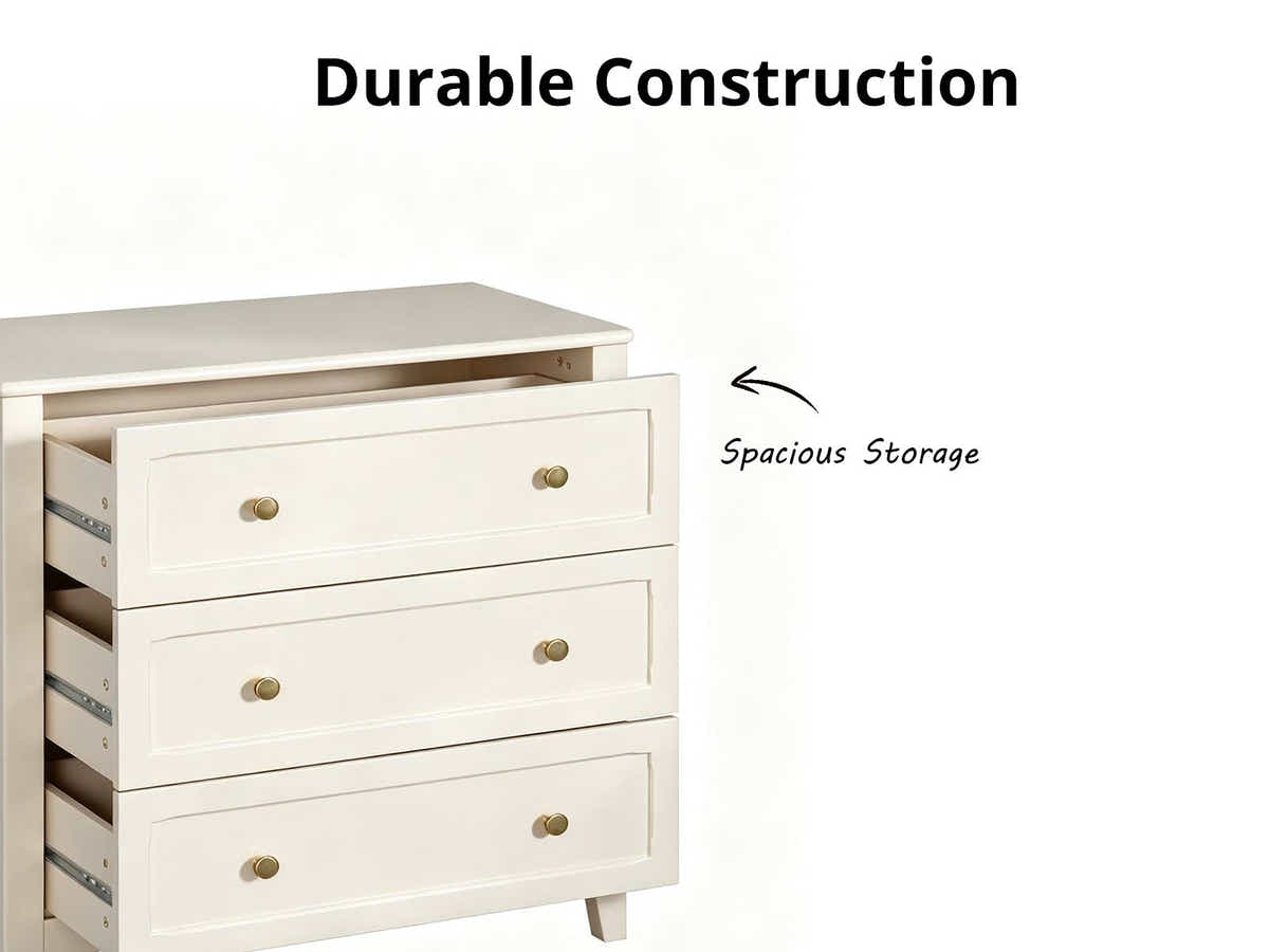 DS Nantes 3 Drawers Tallboy