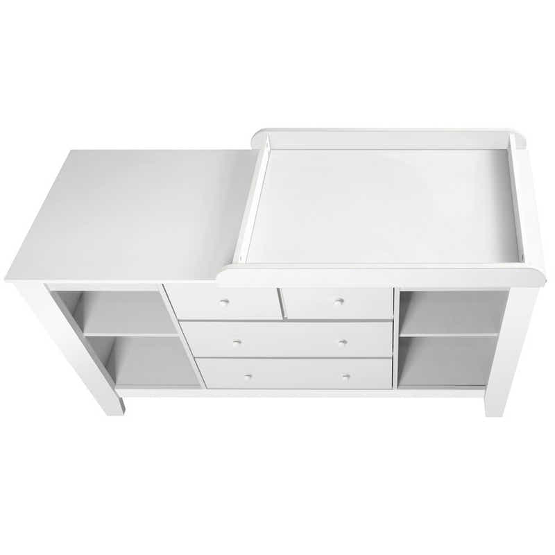 Wooden Nursery Change Table - White