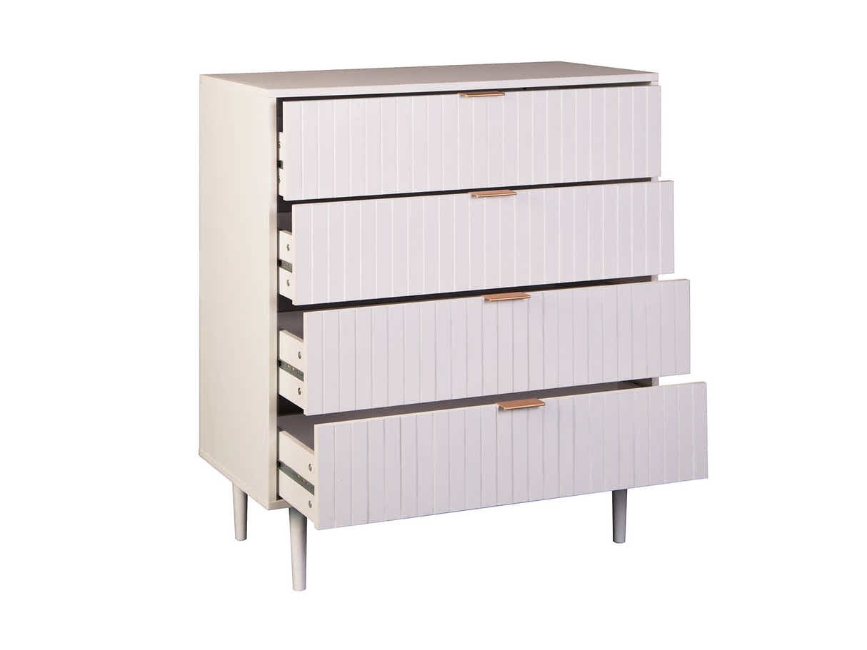 Swansea 4-Drawer Tallboy