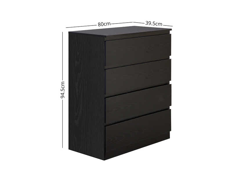Xclusive 4-Drawer Tallboy