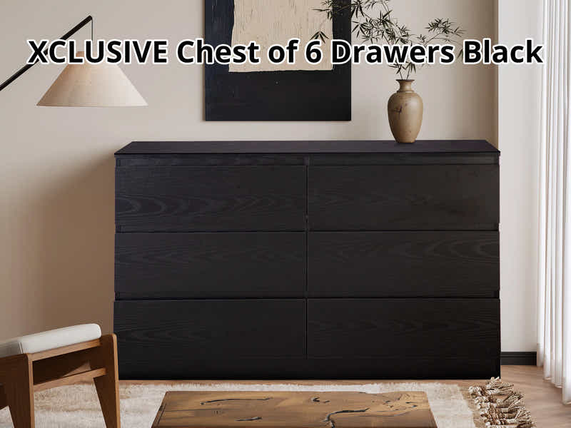 DS Xclusive 6-Drawer Lowboy